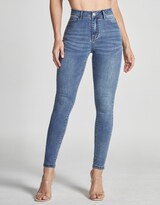 Jeans Mujer Skinny Push Up Stretch 7032stme Seven Jeans