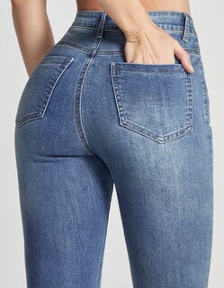 Foto 4 | Foto 4 | Jeans Mujer Skinny Push Up Stretch 7032stme Seven Jeans