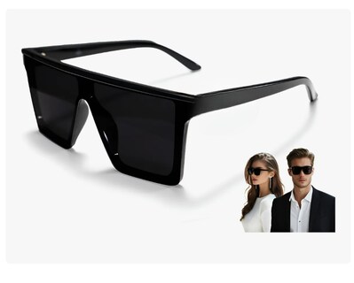 Foto 1 | Foto 1 | Lentes De Sol Lentes Para Hombre Y Mujer-color Negro