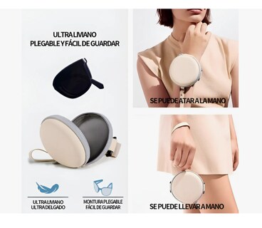 Foto 3 | Foto 3 | Lentes De Sol Modelo Plegable Hombre Y Mujer - Uv400