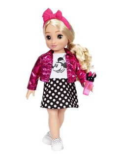 Foto 1 | Foto 1 | Muñeca Minnie Ily 4ever 45 Cm Con Chaqueta Rosa  Cabello Rubio Y Ojos Marrones