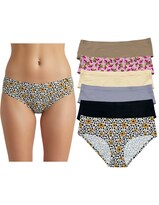 Paquete Con 6 Pantaletas Invisibles Corte Láser Sin Costuras Suaves Y Comodas Pack Incluye 4 Colores Y 2 Diseños Diferentes