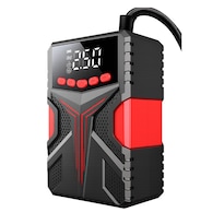 Arrancador para Baterías de Autos  Portátil 4 en 1 Negro