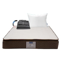 Colchón Restonic Nautilus King Size + Almohada Royal + Sábanas Royal