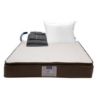 Foto 1 | Foto 1 | Colchón Restonic Nautilus King Size + Almohada Royal + Sábanas Royal