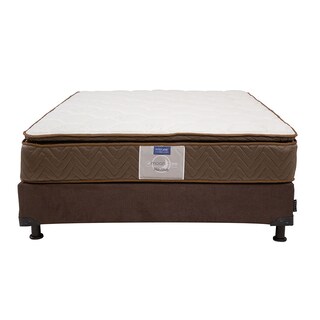 Foto 2 | Foto 2 | Colchón Restonic Nautilus Queen Size + Box Dicasa +  Almohada Royal Twin + Protector Lux + Sábanas Royal