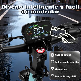 Foto 5 | Foto 5 | Scooter Eléctrico Honey Whale G3 Pro Azul