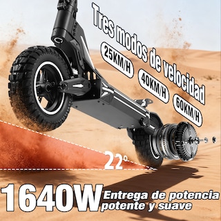 Foto 2 | Foto 2 | Scooter Eléctrico Honey Whale G3 Pro Negro