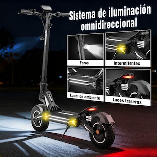 Foto 6 | Foto 6 | Scooter Eléctrico Honey Whale G3 Pro Negro