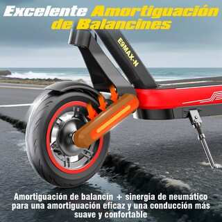 Foto 6 | Foto 6 | Scooter Eléctrico Honey Whale E9 Max-n Rojo