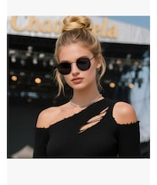 Lentes De Sol Hombre Mujer Uv Polarizados Redondos