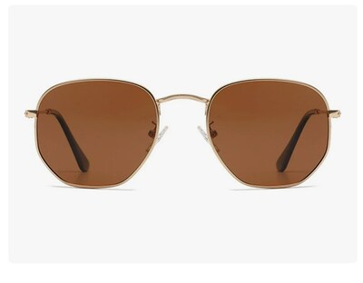 Foto 2 | Foto 2 | Lentes De Sol Hexagonales Espejadas Polarizadas Metal