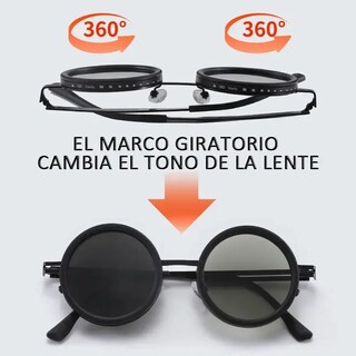 Foto 4 | Foto 4 | Lentes De Sol Polarizadas Redondas Uv400 Con Tinte Ajustable
