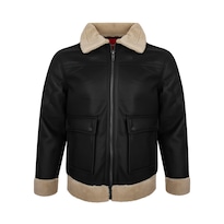 Chamarra De Vinipiel Con Peluche Para Caballero Marca Furor 100% Original