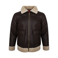 Chamarra De Vinipiel Con Peluche Para Caballero Marca Furor 100% Original