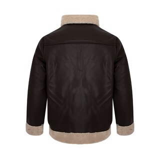 Foto 6 | Foto 6 | Chamarra De Vinipiel Con Peluche Para Caballero Marca Furor 100% Original