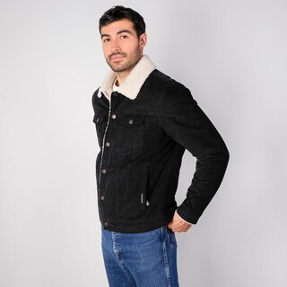 Foto 3 | Foto 3 | Chamarra De Pana Para Hombre Con Bolsillos Greenlander Negro