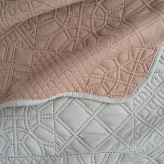 Foto 2 | Foto 2 | Edredón Ligero Esquimal Queen Size Pinsonic Doble Vista Con Fundas De Almohada Bruma