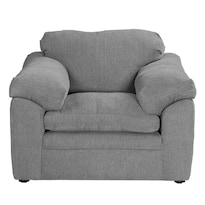 Sillón Dicasa Aston Color Gris 1 Plaza