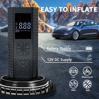 Foto 4 | Foto 4 | Bomba De Aire Portátil Inalámbrica De Alta Presión De 150 Psi Con Pantalla Digital - Venta Internacional.