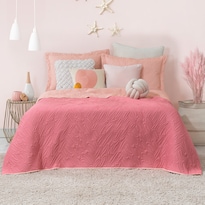 Edredón Ligero Esquimal Individual Pinsonic Doble Vista Con Fundas De Almohada Miramar