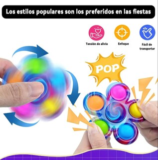 Foto 3 | Foto 3 | 12 Piezas Fidget Spinner Xtellar De Anti-estrés/juguete Antiestres