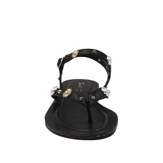 Foto 3 | Foto 3 | Sandalia De Piso Con Aplicaciones Senties Tara