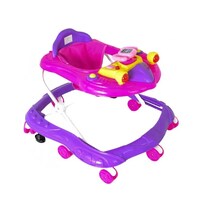 Andadera Para Bebe Caminadora Nave Espacial Melodias Color Fucsia