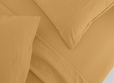 Foto 3 | Foto 3 | Sábanas Dalfiori Hazel Amarillo Queen Size