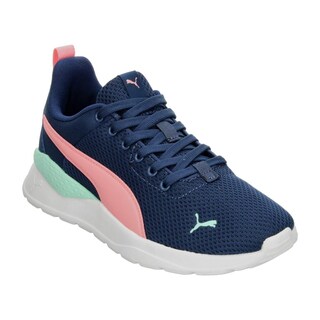 Foto 4 | Foto 4 | Tenis Puma Anzarun Lite Jr Color Azul Deportivo Para Niña T22-25 Azul Marino