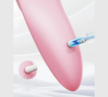 Foto 4 | Foto 4 | ''cepillo Limpiador Facial Eléctrico De Silicona Recargable Rosa ''