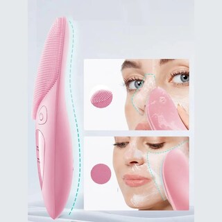 Foto 3 | Foto 3 | ''cepillo Limpiador Facial Eléctrico De Silicona Recargable Rosa ''