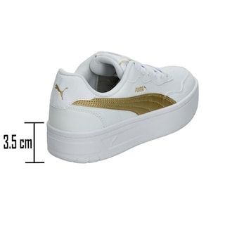 Foto 3 | Foto 3 | Tenis Puma Court Lally Skye Color Blanco Casual Para Mujer Blanco