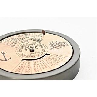 Foto 5 | Foto 5 | Set De Calendario Y Brújula De Latón Old Modern Handicrafts 8 X 8 X 2 Cm - Venta Internacional.