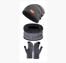 Gorro Bufanda Guantes Tejido para Niños