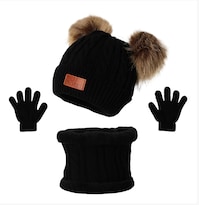 Gorro Bufanda Guantes Tejido para Niños