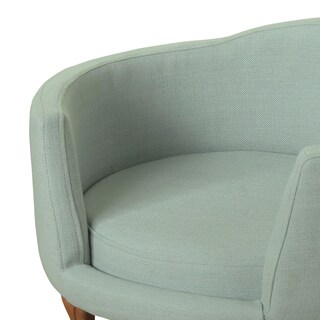 Foto 5 | Foto 5 | Sofá De Dos Plazas Para Mascotas Benzara  Con Estructura De Madera Curvada Y Tapicería De Tela - Venta Internacional.