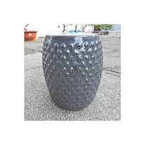 Taburete International Caravan  Tambor Perforado  Cerámica  Jardín - Venta Internacional.