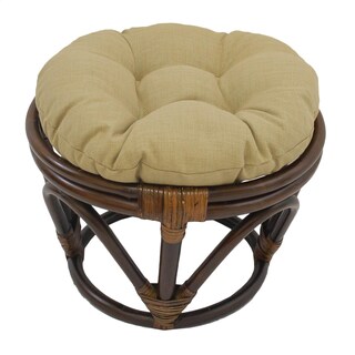 Foto 2 | Foto 2 | Ottoman International Caravan Bali Papasan Rattan Blue - Venta Internacional.