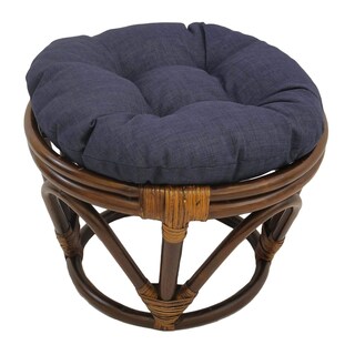 Foto 3 | Foto 3 | Ottoman International Caravan Bali Papasan Rattan Blue - Venta Internacional.