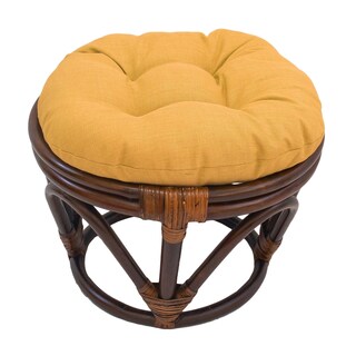 Foto 5 | Foto 5 | Ottoman International Caravan Bali Papasan Rattan Blue - Venta Internacional.