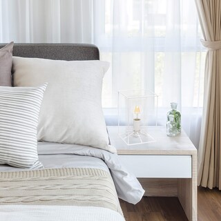 Foto 6 | Foto 6 | Lámpara Elegant Designs Lt2069-wht  Metal Blanco Transparente  15 X 15 X 23 Cm - Venta Internacional.