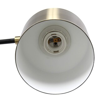 Foto 7 | Foto 7 | Lámpara De Mesa Simple Designs Lt2074  Metal De Latón Envejecido - Venta Internacional.