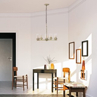 Foto 5 | Foto 5 | Luminaria Elegant Designs Pt1019-abs  52 Cm  5 Luces  Latón Envejecido - Venta Internacional.