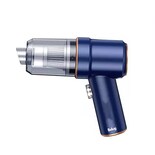 Aspiradora Para Auto Belug Mini Portatil De Mano Inalambrica Azul