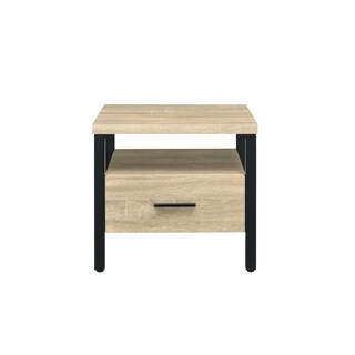 Foto 4 | Foto 4 | Mesa Casafoyer Yawan Con Detalles Decorativos De Madera  Roble Negro - Venta Internacional.