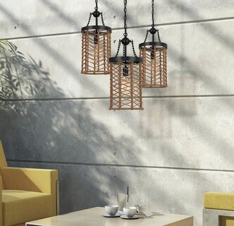 Foto 5 | Foto 5 | Lámpara Colgante Cal Lillington  60 W  Metal  Arpillera  Jaula - Venta Internacional.