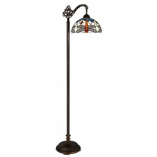 Foto 1 | Foto 1 | Lámpara De Pie Cal Lighting Colebridge 157 Cm Bronze Tiffany - Venta Internacional.