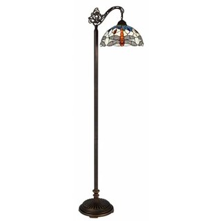 Foto 2 | Foto 2 | Lámpara De Pie Cal Lighting Colebridge 157 Cm Bronze Tiffany - Venta Internacional.