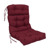 Cojín Para Silla Capitoneado Blazing Needles 56x114 Cm Merlot - Venta Internacional.